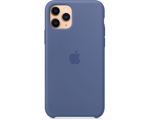 Чехол iPhone 11 Pro Silicone Case - Linen Blue