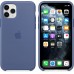 Чехол iPhone 11 Pro Silicone Case - Linen Blue