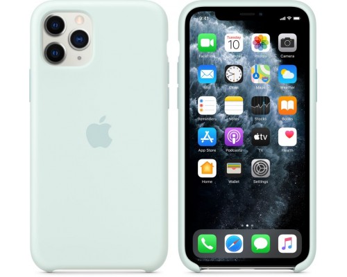 Чехол iPhone 11 Pro Silicone Case - Seafoam