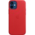 Чехол iPhone 12 mini Leather Case with MagSafe - (PRODUCT)RED