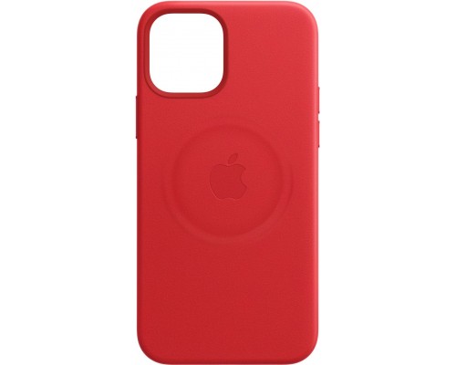 Чехол iPhone 12 mini Leather Case with MagSafe - (PRODUCT)RED