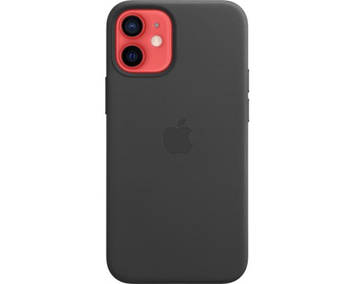 Чехол iPhone 12 mini Leather Case with MagSafe - Black