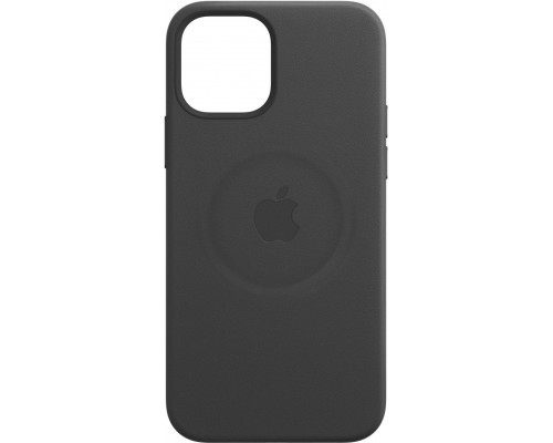 Чехол iPhone 12 mini Leather Case with MagSafe - Black