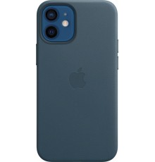 Чехол iPhone 12 mini Leather Case with MagSafe - Baltic Blue                                                                                                                                                                                              