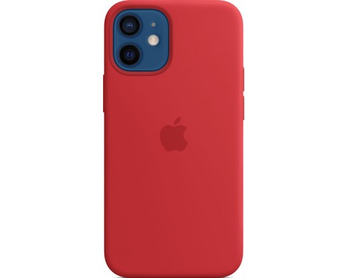 Чехол iPhone 12 mini Silicone Case with MagSafe - (PRODUCT)RED