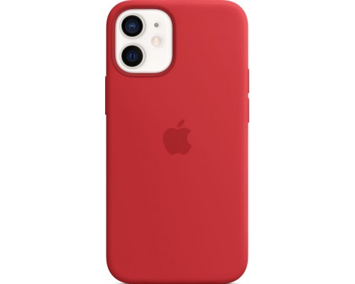 Чехол iPhone 12 mini Silicone Case with MagSafe - (PRODUCT)RED