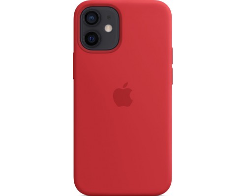 Чехол iPhone 12 mini Silicone Case with MagSafe - (PRODUCT)RED