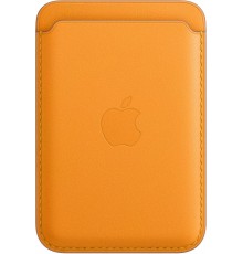 Чехол iPhone Leather Wallet with MagSafe - California Poppy                                                                                                                                                                                               