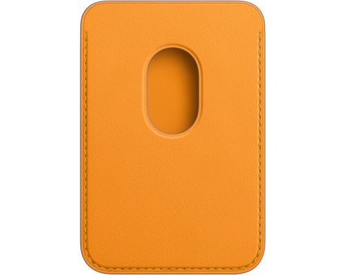 Чехол iPhone Leather Wallet with MagSafe - California Poppy