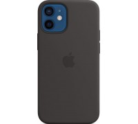 Чехол iPhone 12 mini Silicone Case with MagSafe - Black                                                                                                                                                                                                   