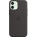 Чехол iPhone 12 mini Silicone Case with MagSafe - Black