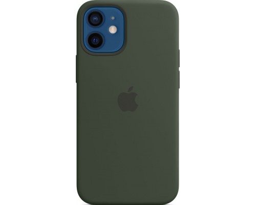 Чехол iPhone 12 mini Silicone Case with MagSafe - Cypress Green