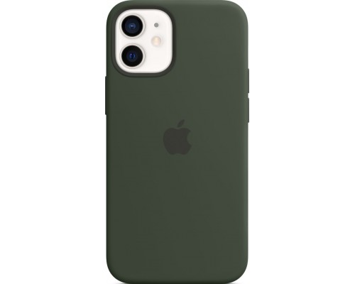 Чехол iPhone 12 mini Silicone Case with MagSafe - Cypress Green