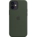 Чехол iPhone 12 mini Silicone Case with MagSafe - Cypress Green