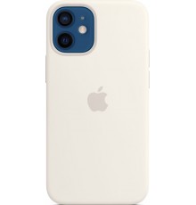 Чехол iPhone 12 mini Silicone Case with MagSafe - White                                                                                                                                                                                                   
