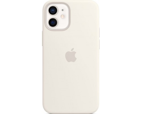 Чехол iPhone 12 mini Silicone Case with MagSafe - White