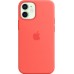 Чехол iPhone 12 mini Silicone Case with MagSafe - Pink Citrus