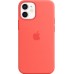 Чехол iPhone 12 mini Silicone Case with MagSafe - Pink Citrus