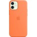 Чехол iPhone 12 mini Silicone Case with MagSafe - Kumquat