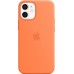 Чехол iPhone 12 mini Silicone Case with MagSafe - Kumquat