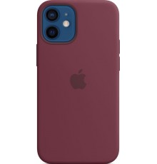 Чехол iPhone 12 mini Silicone Case with MagSafe - Plum                                                                                                                                                                                                    