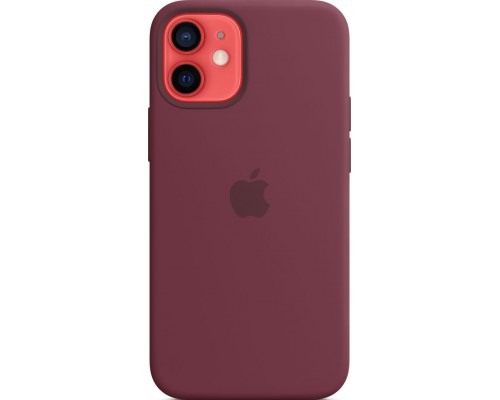 Чехол iPhone 12 mini Silicone Case with MagSafe - Plum