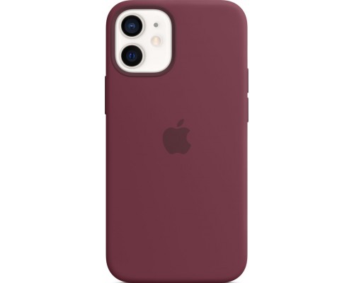 Чехол iPhone 12 mini Silicone Case with MagSafe - Plum