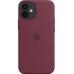 Чехол iPhone 12 mini Silicone Case with MagSafe - Plum