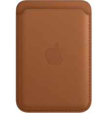 Чехол iPhone Leather Wallet with MagSafe - Black                                                                                                                                                                                                          