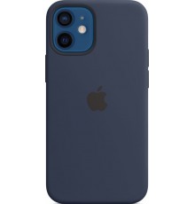 Чехол iPhone 12 mini Silicone Case with MagSafe - Deep Navy                                                                                                                                                                                               