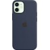 Чехол iPhone 12 mini Silicone Case with MagSafe - Deep Navy