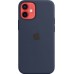 Чехол iPhone 12 mini Silicone Case with MagSafe - Deep Navy