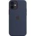 Чехол iPhone 12 mini Silicone Case with MagSafe - Deep Navy