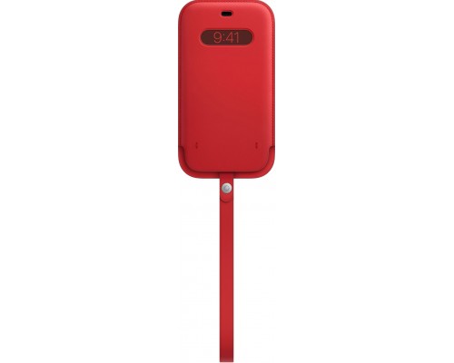 Чехол iPhone 12 Pro Max Leather Sleeve with MagSafe - (PRODUCT)RED