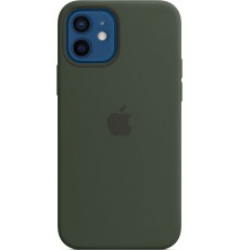 Чехол iPhone 12 | 12 Pro Silicone Case with MagSafe - Cypress Green                                                                                                                                                                                       