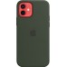 Чехол iPhone 12 | 12 Pro Silicone Case with MagSafe - Cypress Green