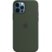 Чехол iPhone 12 | 12 Pro Silicone Case with MagSafe - Cypress Green