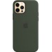 Чехол iPhone 12 | 12 Pro Silicone Case with MagSafe - Cypress Green