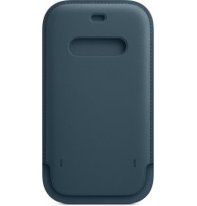 Чехол iPhone 12 | 12 Pro Leather Sleeve with MagSafe - Baltic Blue                                                                                                                                                                                        