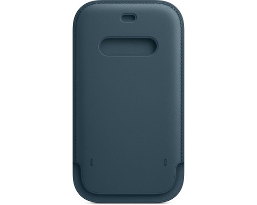 Чехол iPhone 12 | 12 Pro Leather Sleeve with MagSafe - Baltic Blue