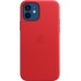 Чехол iPhone 12 | 12 Pro Leather Case with MagSafe - (PRODUCT)RED