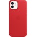 Чехол iPhone 12 | 12 Pro Leather Case with MagSafe - (PRODUCT)RED