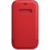 Чехол iPhone 12 | 12 Pro Leather Sleeve with MagSafe - (PRODUCT)RED