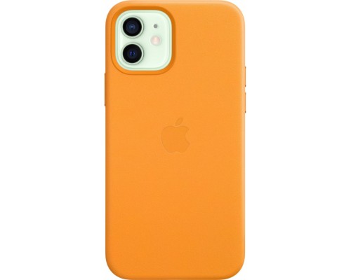 Чехол iPhone 12 | 12 Pro Leather Case with MagSafe - California Poppy