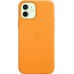 Чехол iPhone 12 | 12 Pro Leather Case with MagSafe - California Poppy