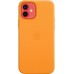 Чехол iPhone 12 | 12 Pro Leather Case with MagSafe - California Poppy