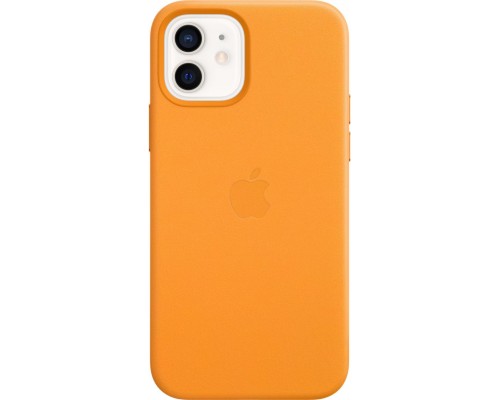 Чехол iPhone 12 | 12 Pro Leather Case with MagSafe - California Poppy