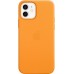 Чехол iPhone 12 | 12 Pro Leather Case with MagSafe - California Poppy