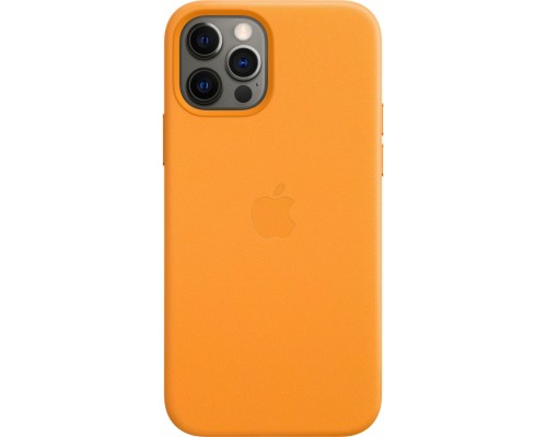 Чехол iPhone 12 | 12 Pro Leather Case with MagSafe - California Poppy