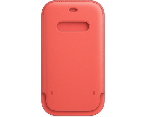 Чехол iPhone 12 | 12 Pro Leather Sleeve with MagSafe - Pink Citrus